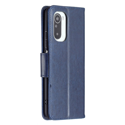 Imprint Butterflies Flower Wallet Stand Leather Case for Xiaomi Mi 11i / Poco F3 / Redmi K40 Pro / Redmi K40 / Redmi K40 Pro+