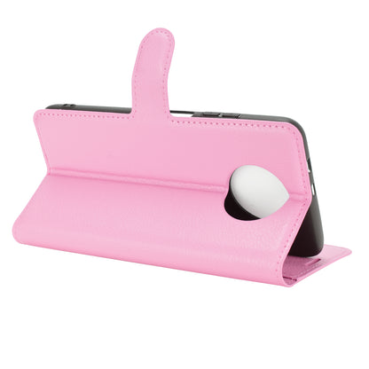 Wallet Design Folio Flip Litchi Texture Leather Phone Case with Stand for Xiaomi Redmi Note 9 5G/Note 9T 5G