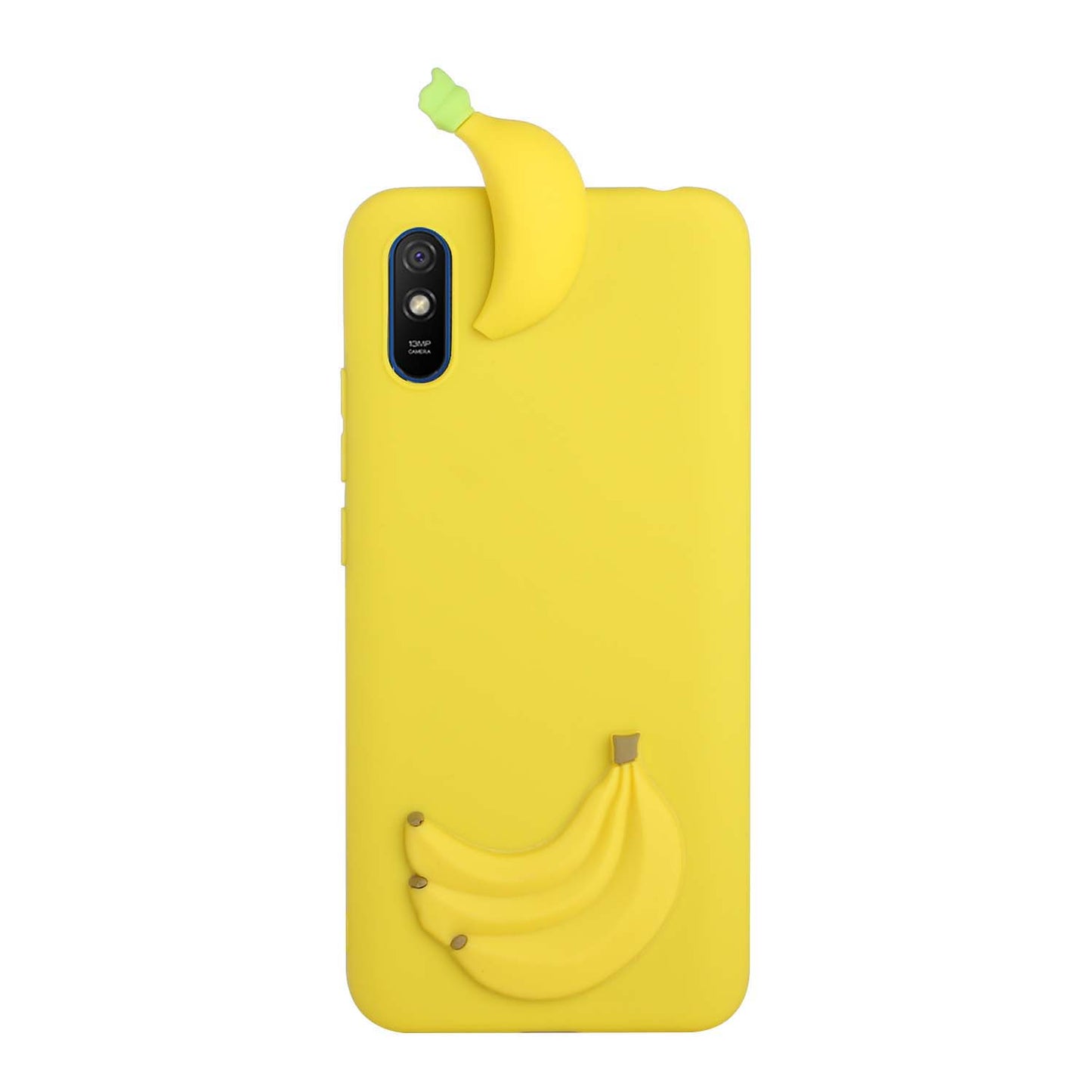 Cute 3D Doll Decor TPU Phone Cover Case for Xiaomi Redmi 9A