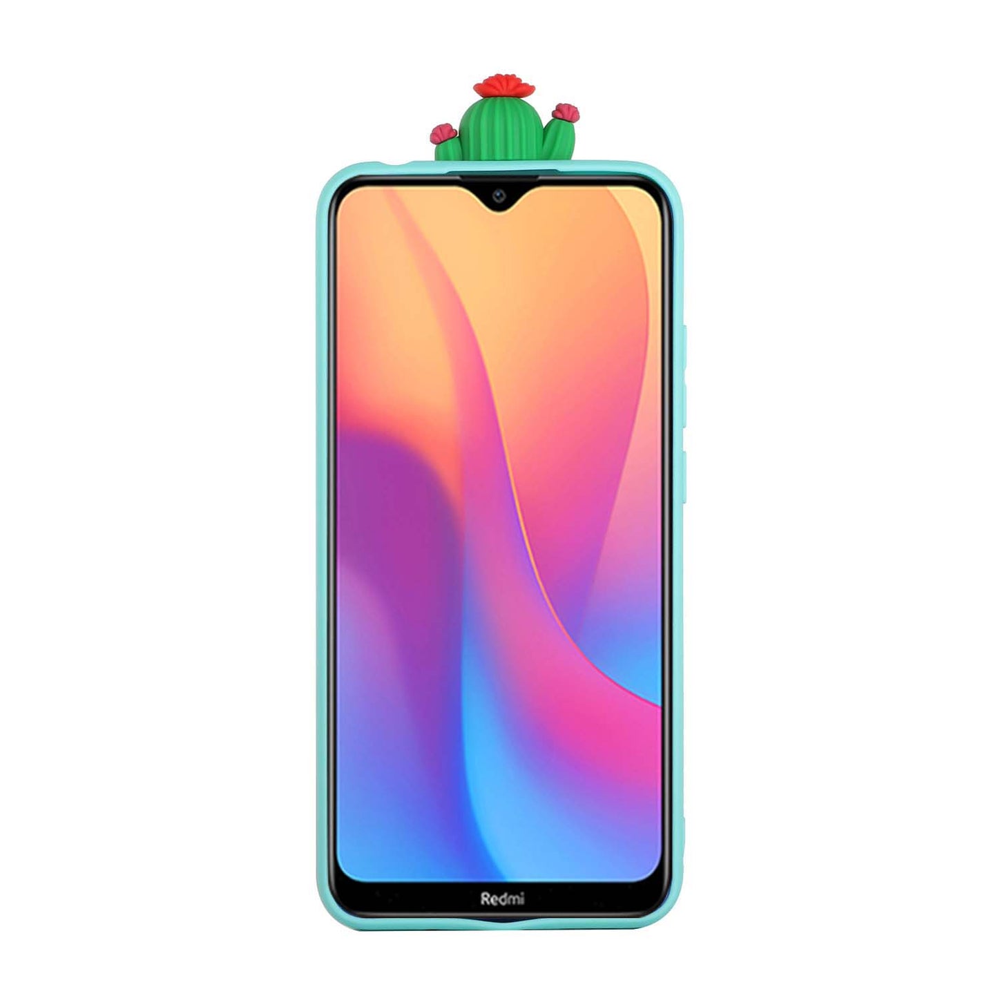 Cute 3D Doll Decor TPU Phone Cover Case for Xiaomi Redmi 9A