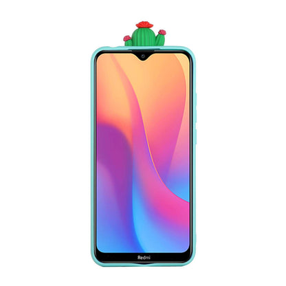 Cute 3D Doll Decor TPU Phone Cover Case for Xiaomi Redmi 9A