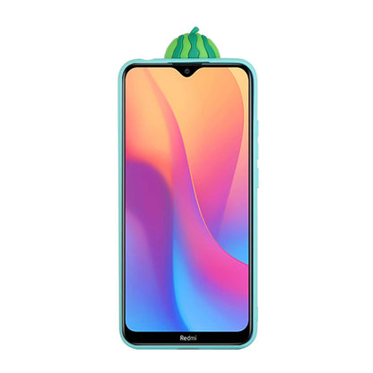 Cute 3D Doll Decor TPU Phone Cover Case for Xiaomi Redmi 9A