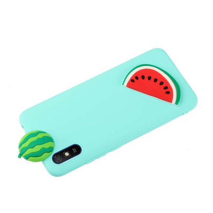 Cute 3D Doll Decor TPU Phone Cover Case for Xiaomi Redmi 9A