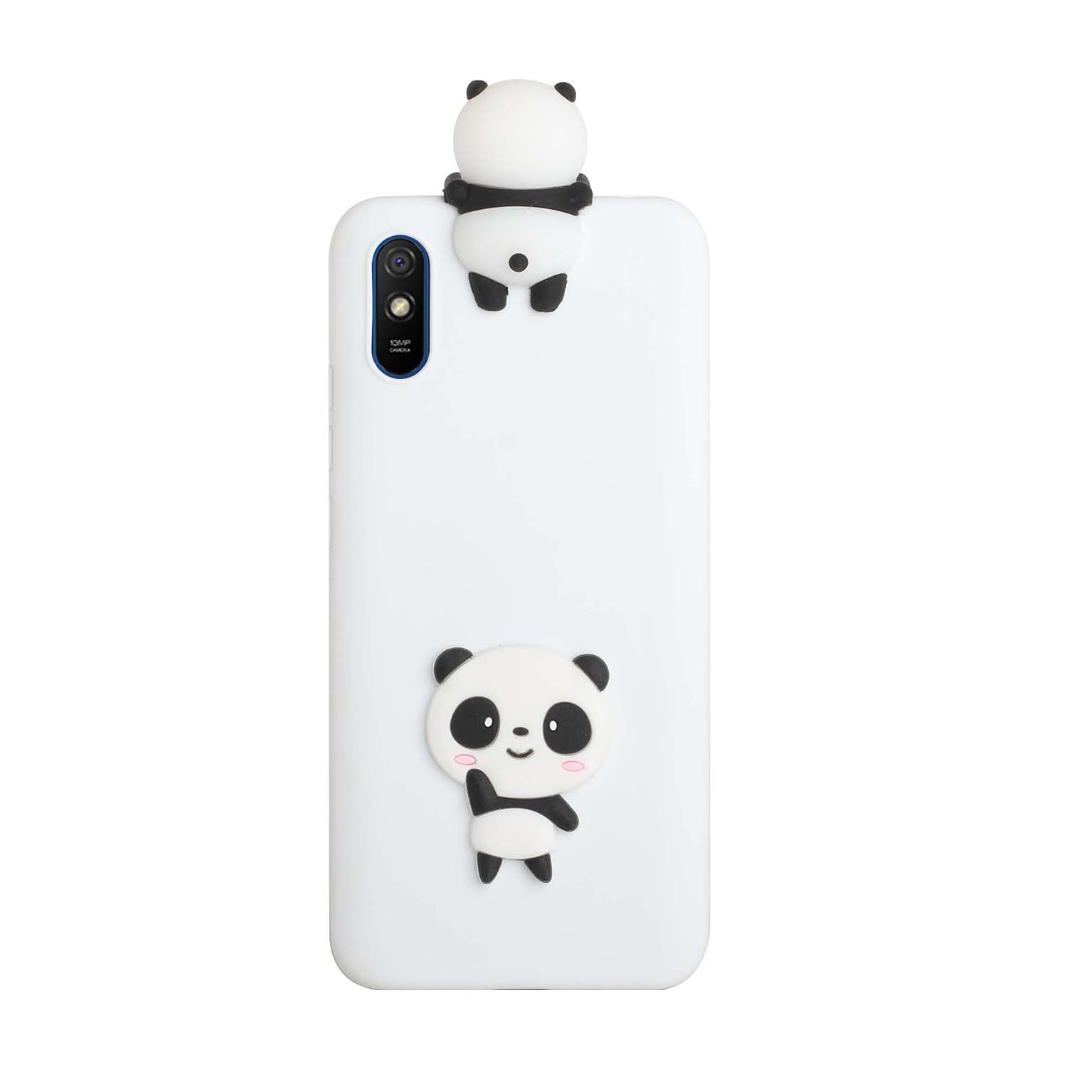 Cute 3D Doll Decor TPU Phone Cover Case for Xiaomi Redmi 9A