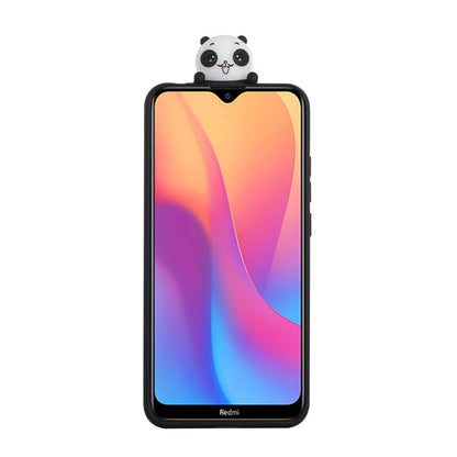 Cute 3D Doll Decor TPU Phone Cover Case for Xiaomi Redmi 9A