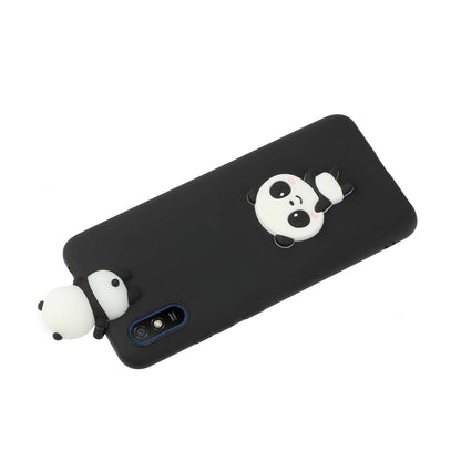 Cute 3D Doll Decor TPU Phone Cover Case for Xiaomi Redmi 9A