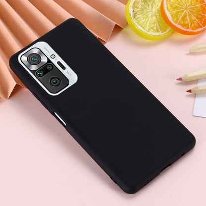 Liquid Silicone Soft Cover Case with Handy Strap for Xiaomi Redmi Note 10 Pro Max / Redmi Note 10 Pro