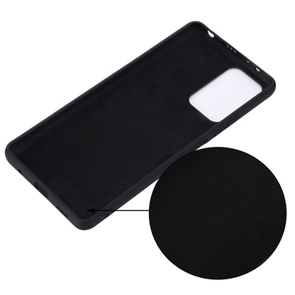 Liquid Silicone Soft Cover Case with Handy Strap for Xiaomi Redmi Note 10 Pro Max / Redmi Note 10 Pro