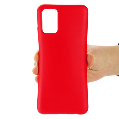 Liquid Silicone Soft Cover Case with Handy Strap for Xiaomi Redmi Note 10 Pro Max / Redmi Note 10 Pro