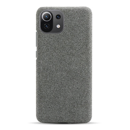 Cloth Texture Plastic Back Case for Xiaomi Mi 11 Lite 4G / 5G / 11 Lite 5G NE