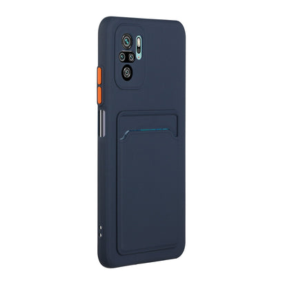 Soft TPU Phone Case Cover with Card Slot for Xiaomi Redmi Note 10 4G / Redmi Note 10S / Poco M5s 4G