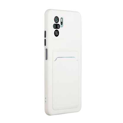 Soft TPU Phone Case Cover with Card Slot for Xiaomi Redmi Note 10 4G / Redmi Note 10S / Poco M5s 4G