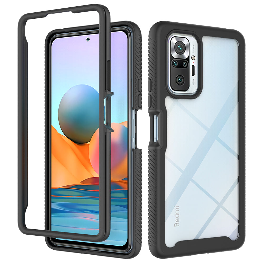 TPU + PC Hybrid Case for Xiaomi Redmi Note 10 Pro / Note 10 Pro Max Mobile Phone Protector Cover