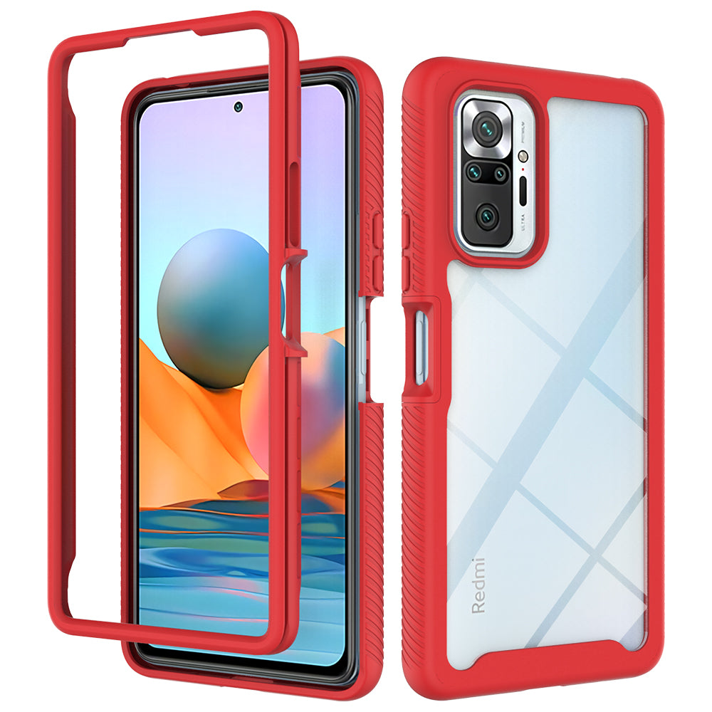 TPU + PC Hybrid Case for Xiaomi Redmi Note 10 Pro / Note 10 Pro Max Mobile Phone Protector Cover