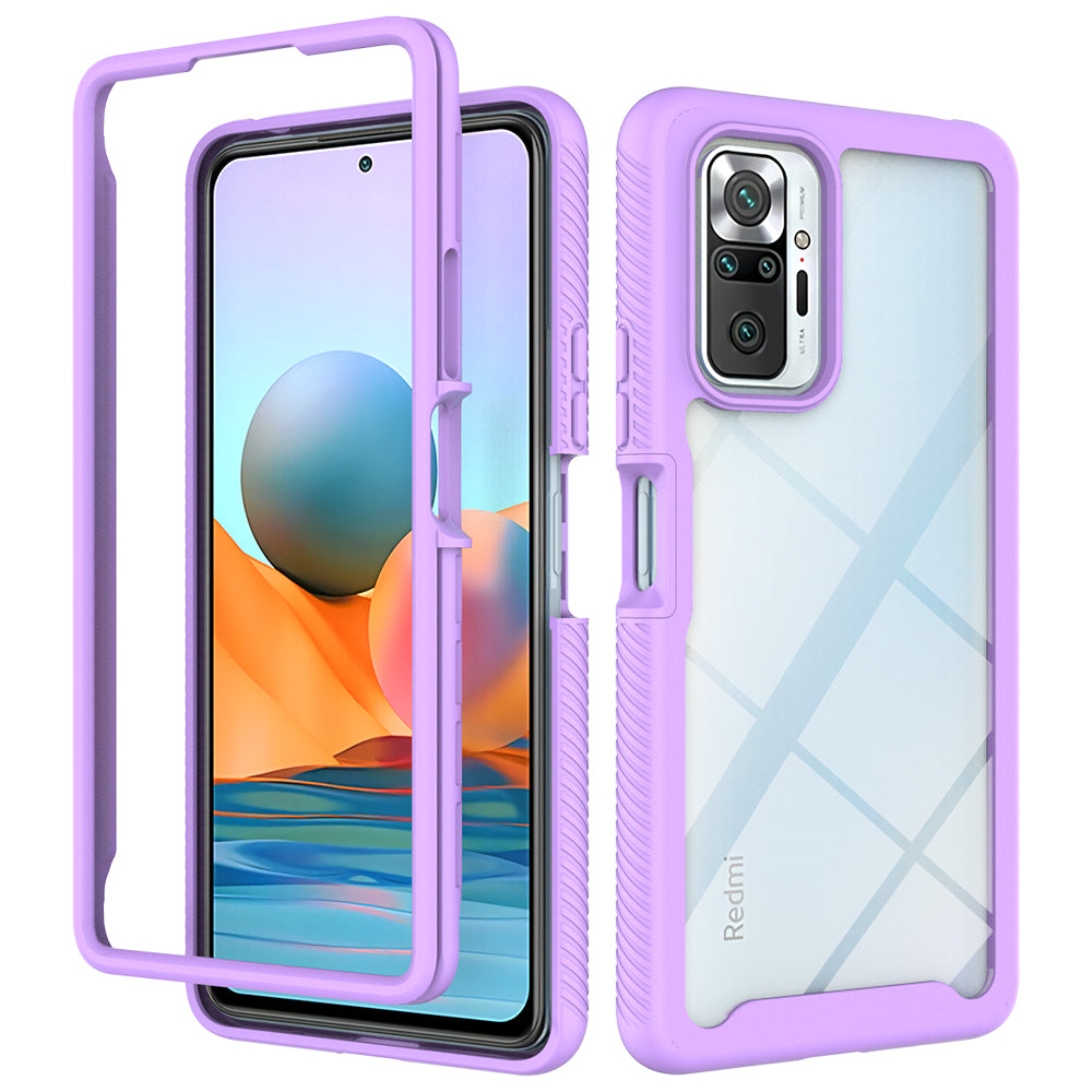 TPU + PC Hybrid Case for Xiaomi Redmi Note 10 Pro / Note 10 Pro Max Mobile Phone Protector Cover