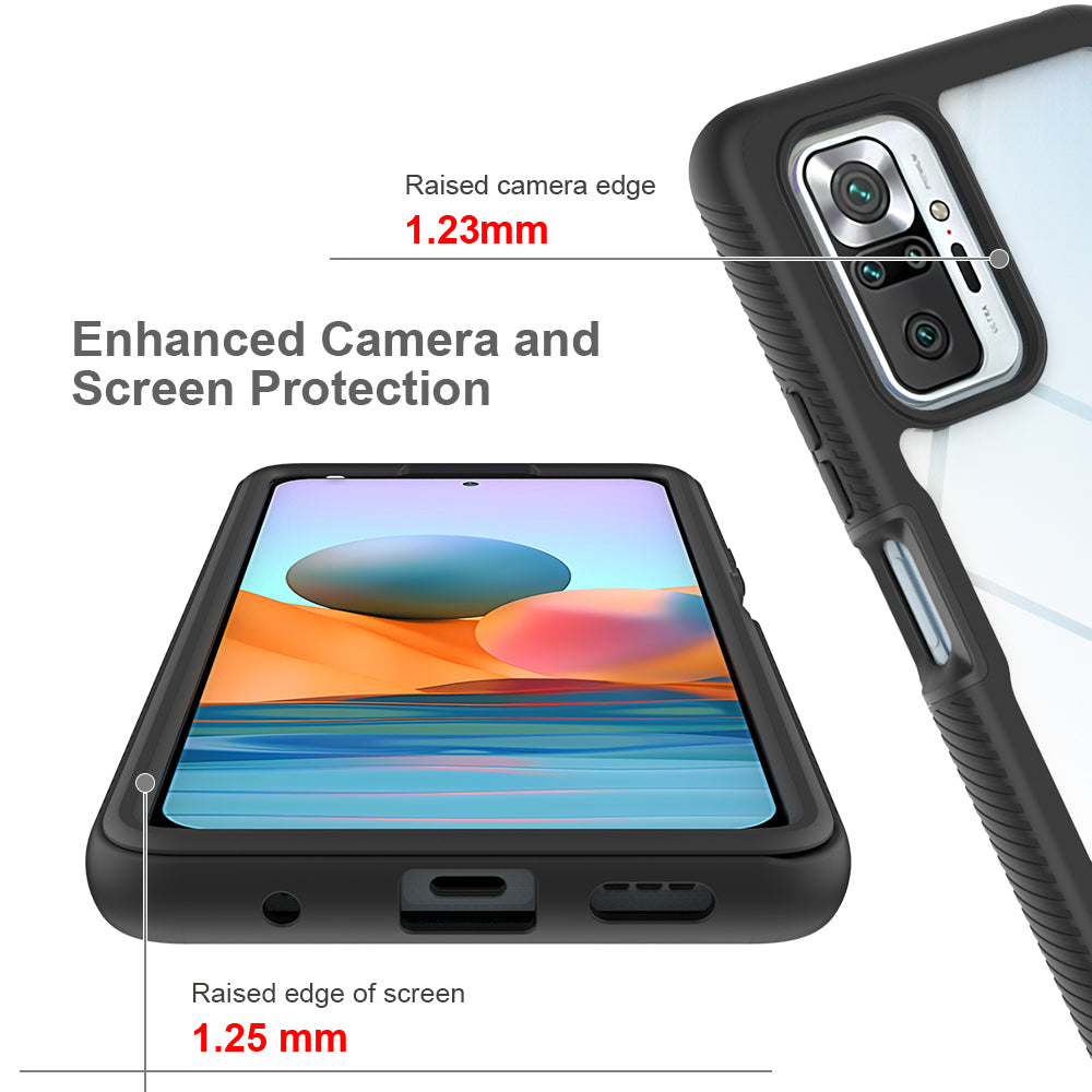 TPU + PC Hybrid Case for Xiaomi Redmi Note 10 Pro / Note 10 Pro Max Mobile Phone Protector Cover