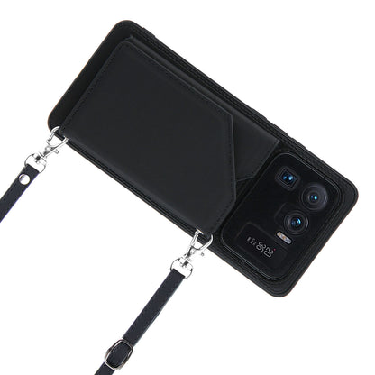 Stand Card Holder Rubberized Leather Skin TPU Phone Case for Xiaomi Mi 11 Ultra