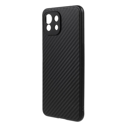 For Xiaomi Mi 11 Lite 4G / 5G /11 Lite 5G NE Carbon Fiber Texture Soft TPU Protection Cover