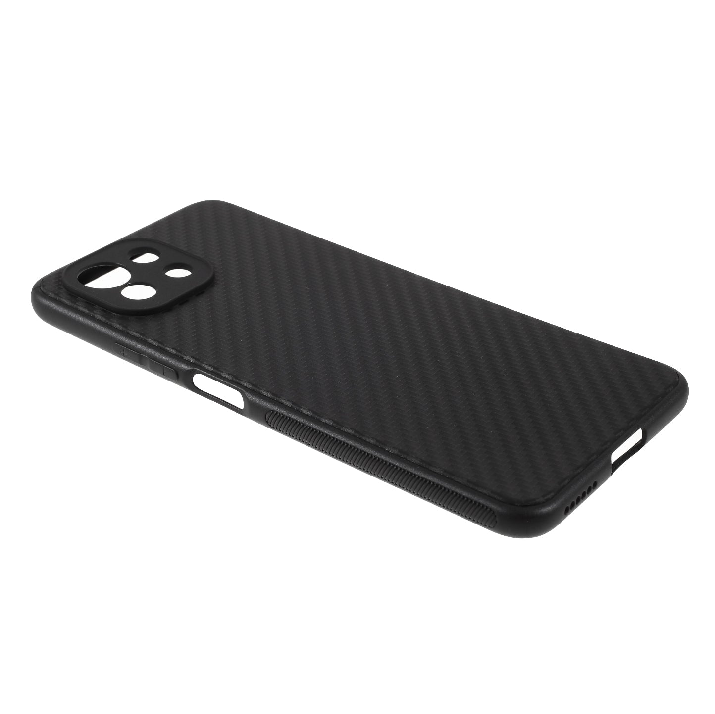 For Xiaomi Mi 11 Lite 4G / 5G /11 Lite 5G NE Carbon Fiber Texture Soft TPU Protection Cover