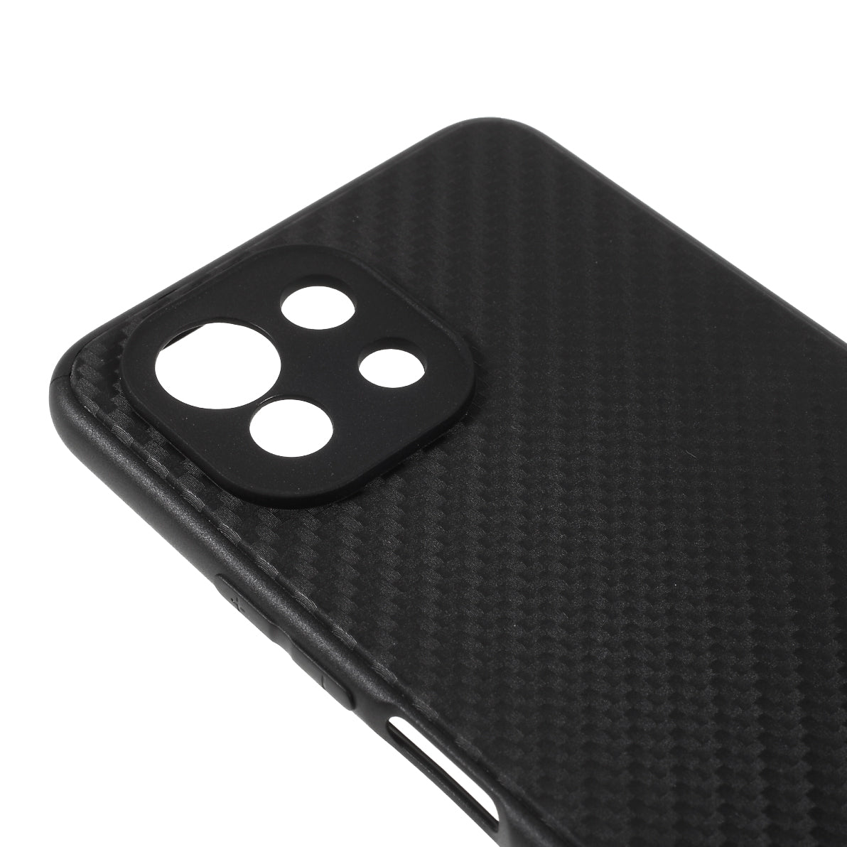 For Xiaomi Mi 11 Lite 4G / 5G /11 Lite 5G NE Carbon Fiber Texture Soft TPU Protection Cover
