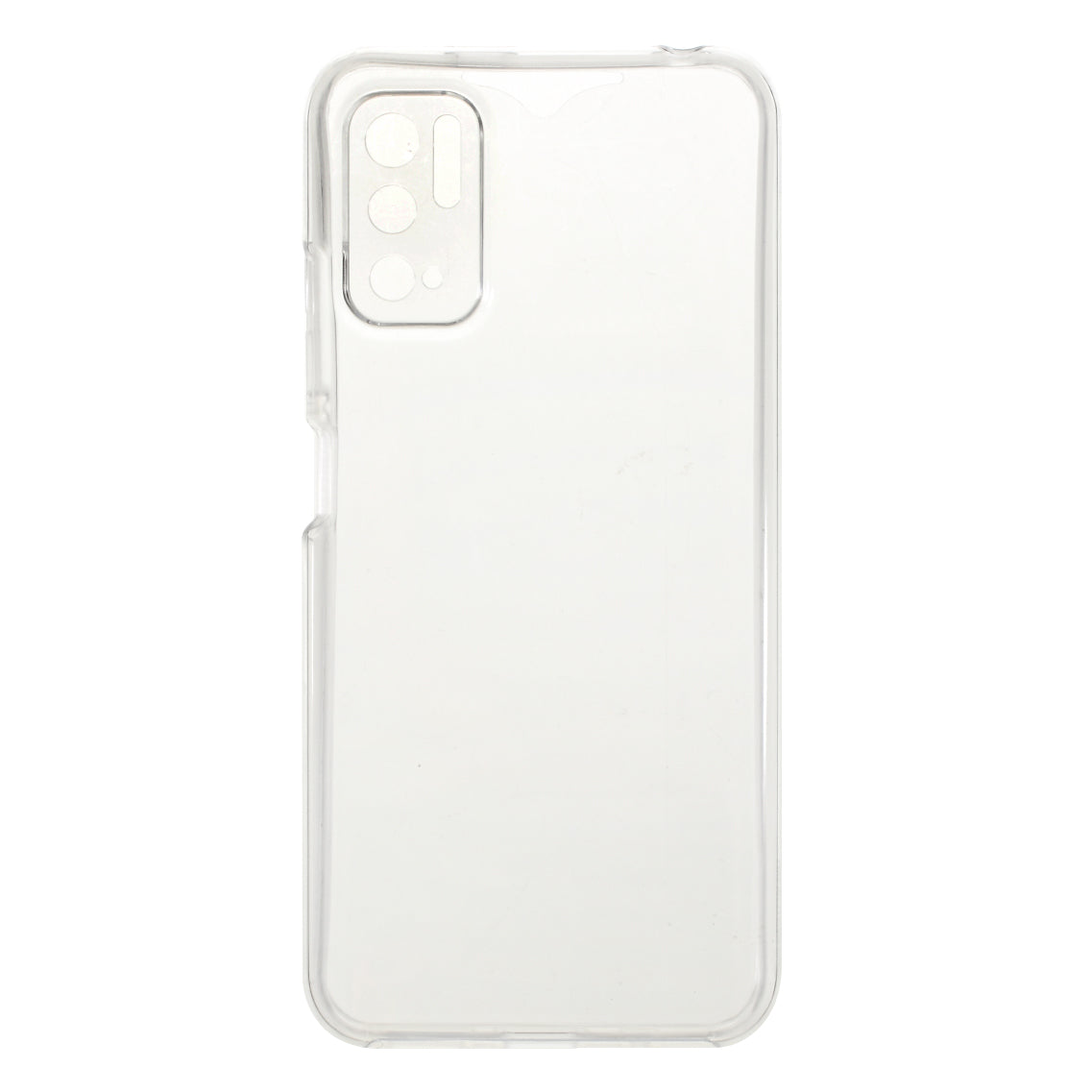 PET Front Cover + TPU Edge + Acrylic Back Panel Full Protection Phone Hybrid Case for Xiaomi Poco M3 Pro 4G / 5G / Redmi Note 10 5G