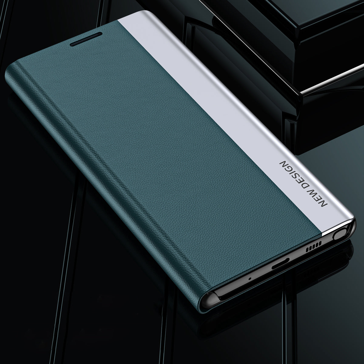 Auto-absorbed Stand Design Cell Phone Protective Case Shell for Xiaomi Mi 10