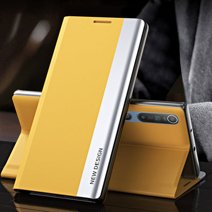 Auto-absorbed Stand Design Cell Phone Protective Case Shell for Xiaomi Mi 10