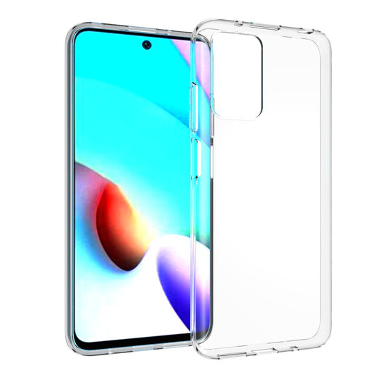 10Pcs/Pack Anti-watermark Transparent Soft TPU Phone Case Shell for Xiaomi Redmi 10 4G (2021)/10 Prime/10 2022 4G/Note 11 4G (MediaTek)