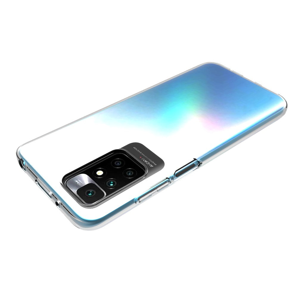10Pcs/Pack Anti-watermark Transparent Soft TPU Phone Case Shell for Xiaomi Redmi 10 4G (2021)/10 Prime/10 2022 4G/Note 11 4G (MediaTek)