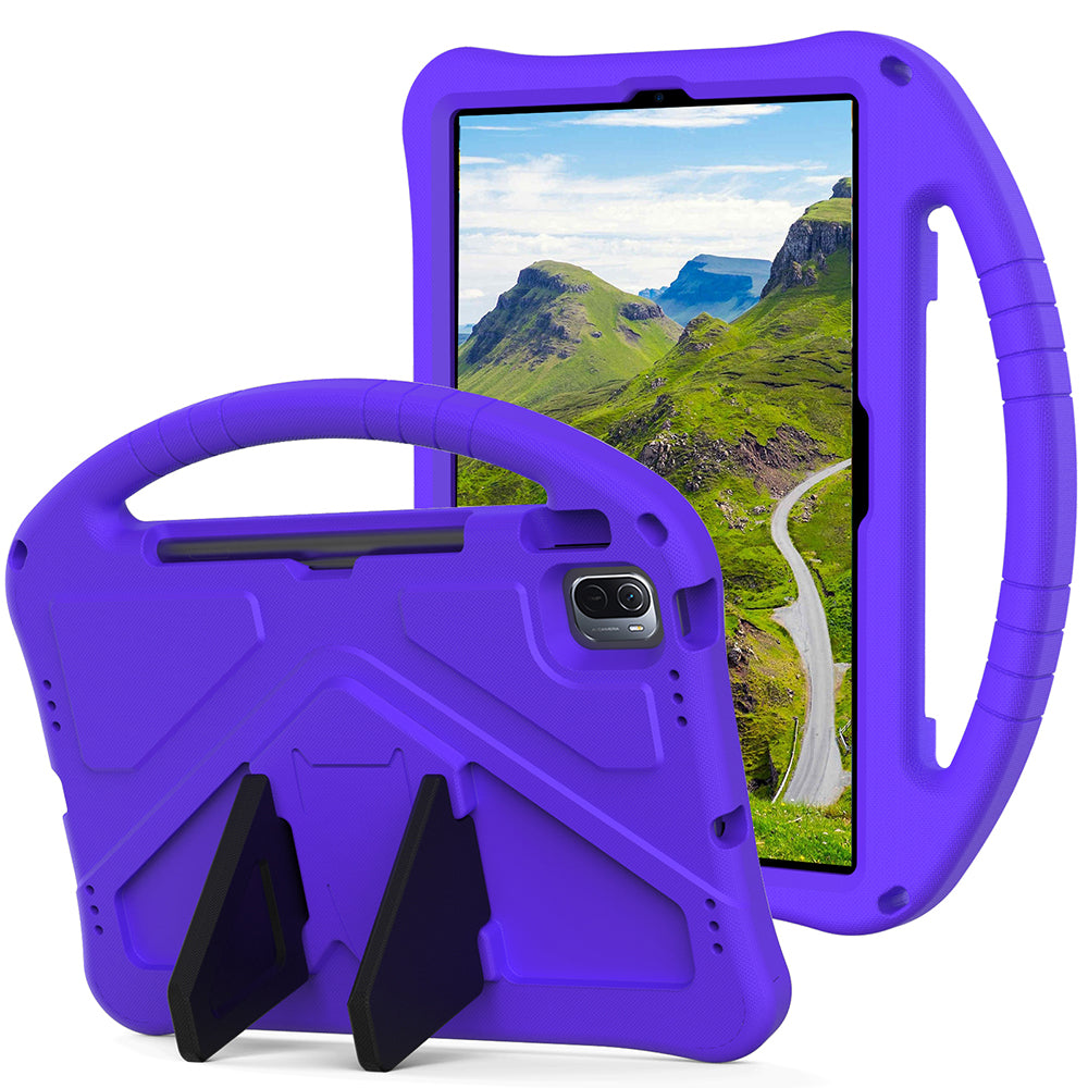 Lightweight Convertible Handle Kickstand Kids Friendly EVA Protective Cover for Xiaomi Pad 5/ Pad 5 Pro
