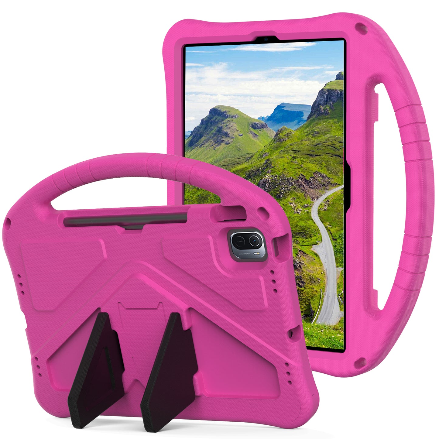 Lightweight Convertible Handle Kickstand Kids Friendly EVA Protective Cover for Xiaomi Pad 5/ Pad 5 Pro