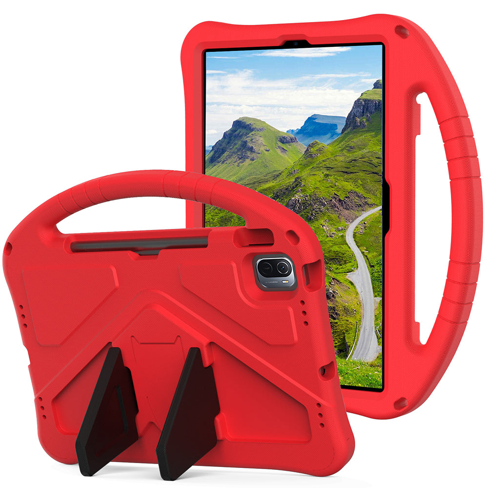 Lightweight Convertible Handle Kickstand Kids Friendly EVA Protective Cover for Xiaomi Pad 5/ Pad 5 Pro