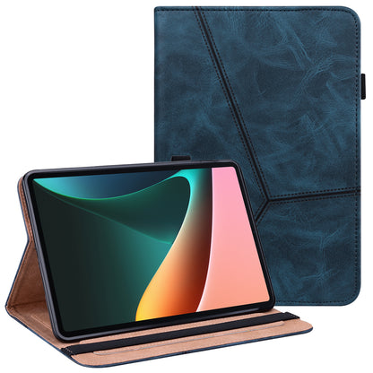 All-round Shockproof Well-protected Anti-drop Leather Tablet Cover with Stand Card Slots for Xiaomi Pad 5/Pad 5 Pro