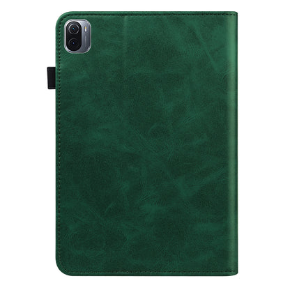 All-round Shockproof Well-protected Anti-drop Leather Tablet Cover with Stand Card Slots for Xiaomi Pad 5/Pad 5 Pro