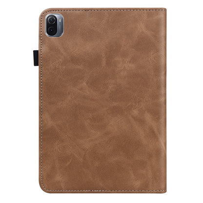 All-round Shockproof Well-protected Anti-drop Leather Tablet Cover with Stand Card Slots for Xiaomi Pad 5/Pad 5 Pro