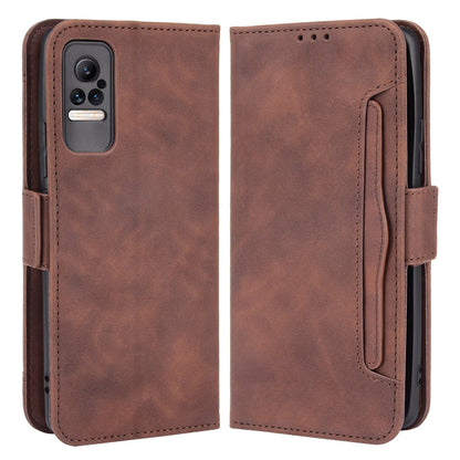 Flip Phone Case PU Leather Cover Multiple Card Slot Practical Wallet Stand Cellphone Protector for Xiaomi Civi