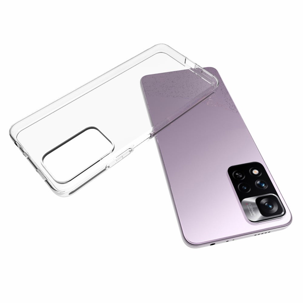 10Pcs/Pack Anti-yellowing Scratch-resistant TPU Phone Case Inner Watermark-Free Phone Covering for Xiaomi Redmi Note 11 Pro 5G (China) (MediaTek)/Note 11 Pro+ 5G