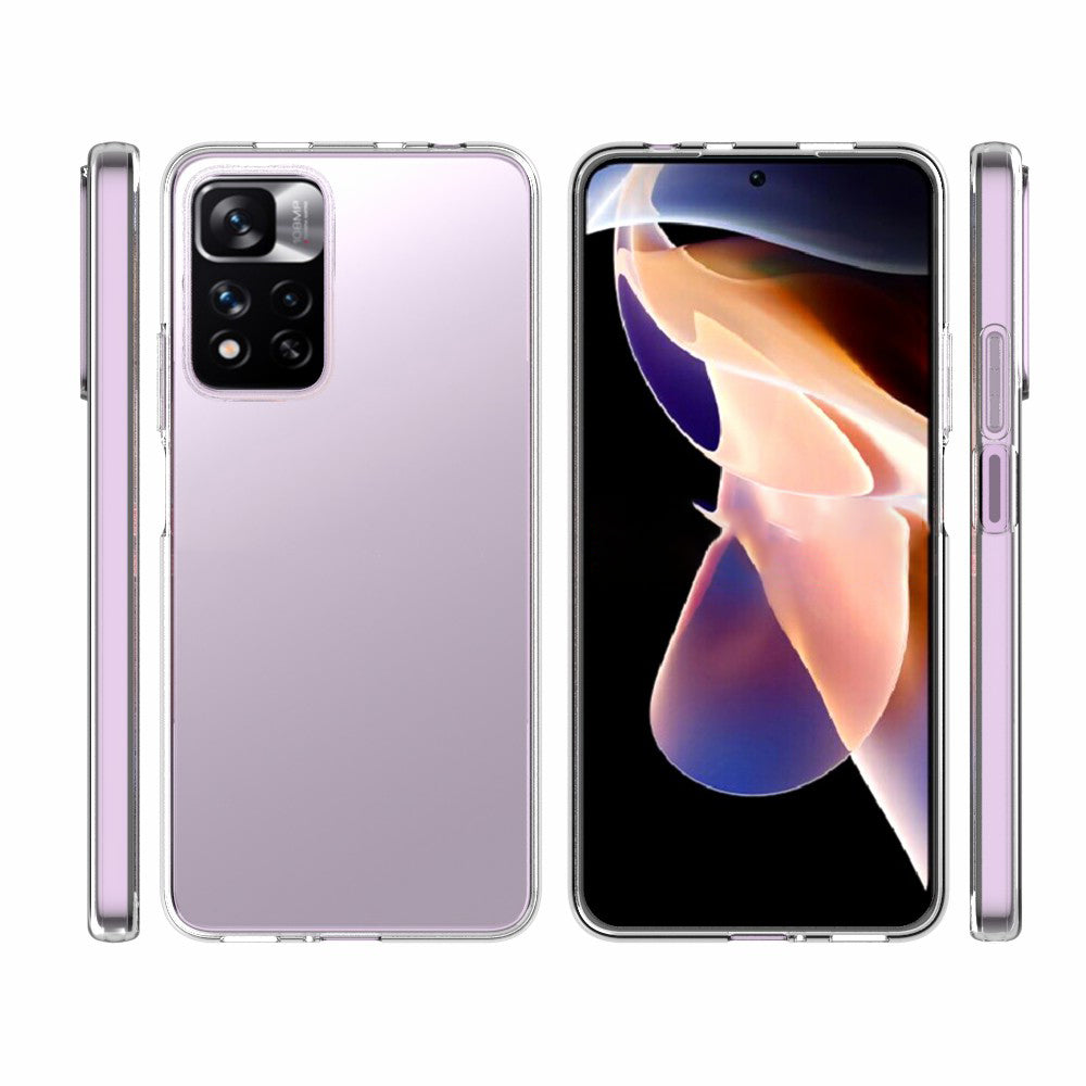 10Pcs/Pack Anti-yellowing Scratch-resistant TPU Phone Case Inner Watermark-Free Phone Covering for Xiaomi Redmi Note 11 Pro 5G (China) (MediaTek)/Note 11 Pro+ 5G