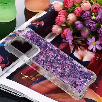 Colorful Quicksand Series Flowing Liquid Floating Soft TPU Phone Case for Xiaomi 11T / 11T Pro