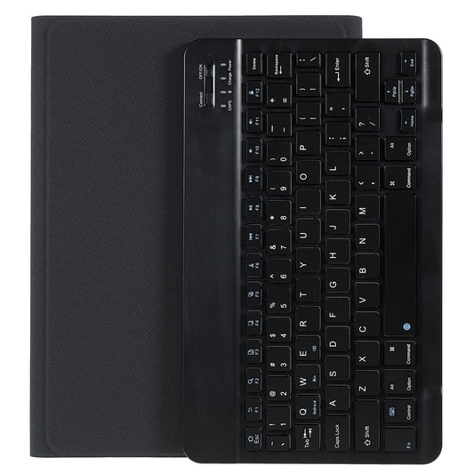 Pen Slot Design Tablet Protective Stand Case Cloth Texture Leather Cover + Wireless Bluetooth Keyboard for Xiaomi Pad 5/Pad 5 Pro