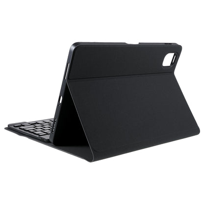 Pen Slot Design Tablet Protective Stand Case Cloth Texture Leather Cover + Wireless Bluetooth Keyboard for Xiaomi Pad 5/Pad 5 Pro