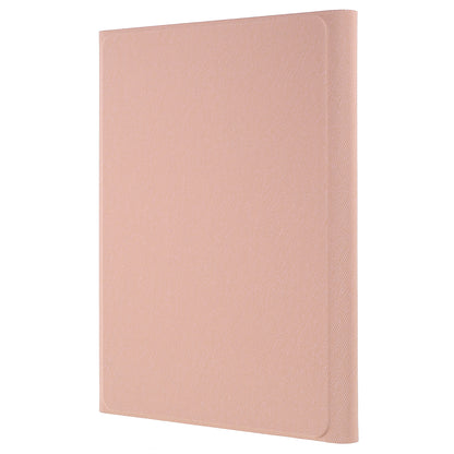 Pen Slot Design Tablet Protective Stand Case Cloth Texture Leather Cover + Wireless Bluetooth Keyboard for Xiaomi Pad 5/Pad 5 Pro