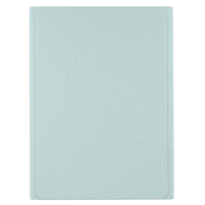 Pen Slot Design Tablet Protective Stand Case Cloth Texture Leather Cover + Wireless Bluetooth Keyboard for Xiaomi Pad 5/Pad 5 Pro