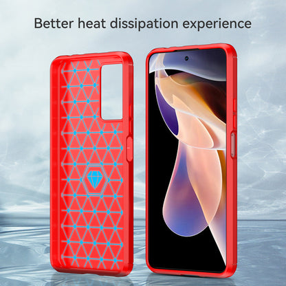 1.8mm Carbon Fiber Anti-fingerprint Brushed Texture Flexible TPU Drop-proof Cell Phone Cover for Xiaomi Redmi Note 11 Pro 5G (China) (MediaTek)/Note 11 Pro+ 5G