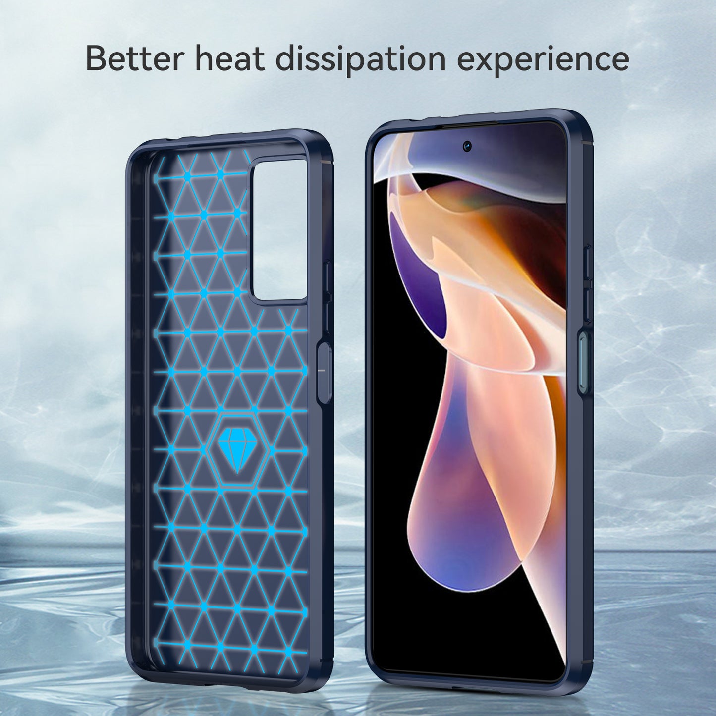 1.8mm Carbon Fiber Anti-fingerprint Brushed Texture Flexible TPU Drop-proof Cell Phone Cover for Xiaomi Redmi Note 11 Pro 5G (China) (MediaTek)/Note 11 Pro+ 5G