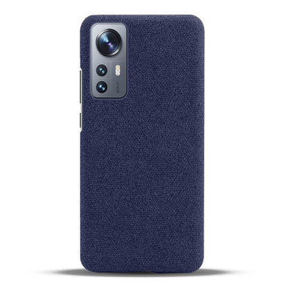 For Xiaomi 12 Pro 5G / 12S Pro 5G /12 Pro (Dimensity) 5G Ultra Thin Hard PC + Cloth Surface Fingerprint Resistant Cover Shell