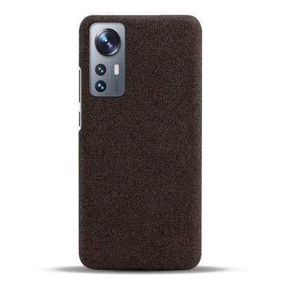 For Xiaomi 12 Pro 5G / 12S Pro 5G /12 Pro (Dimensity) 5G Ultra Thin Hard PC + Cloth Surface Fingerprint Resistant Cover Shell