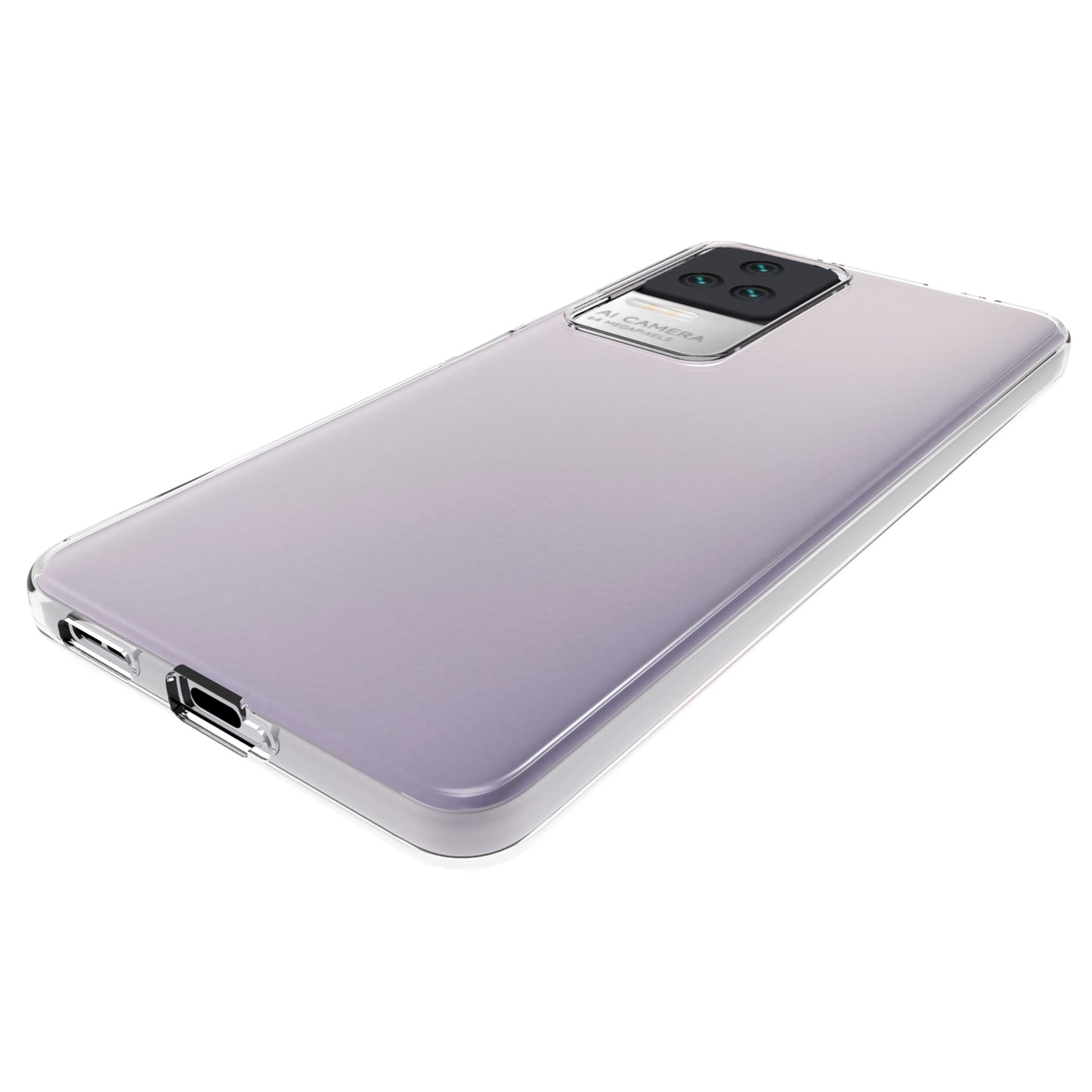 10Pcs/Pack Clear Anti-watermark Case for Xiaomi Redmi K50 Pro/K50, Scratch-resistant Soft TPU Light Slim Back Cover Protector