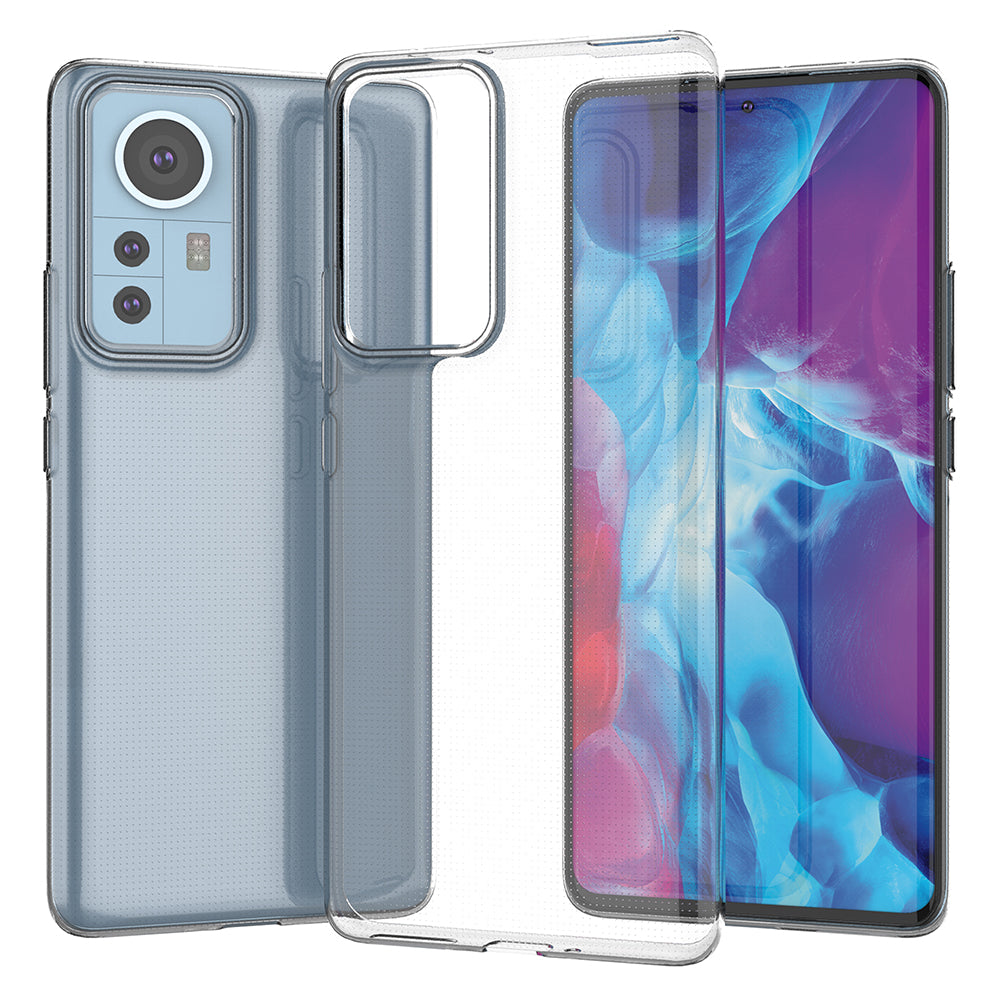 For Xiaomi 12 Pro 5G / 12S Pro 5G /12 Pro (Dimensity) 5G Ultra-thin Transparent Shockproof Durable Soft TPU Protective Phone Case Cover