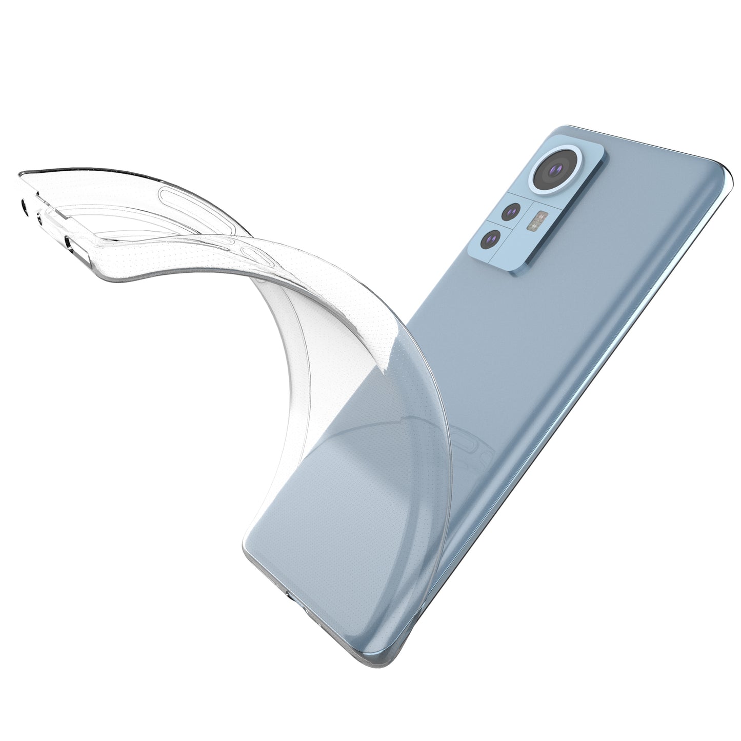 For Xiaomi 12 Pro 5G / 12S Pro 5G /12 Pro (Dimensity) 5G Ultra-thin Transparent Shockproof Durable Soft TPU Protective Phone Case Cover